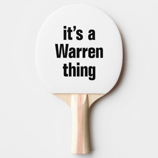 その争奪品 卓球ラケット (正面)