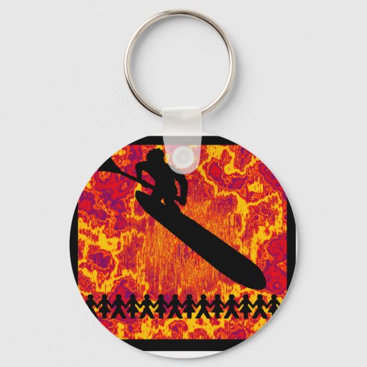 その人々を食べる キーホルダー (正面)