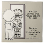 その人である タイル (正面)