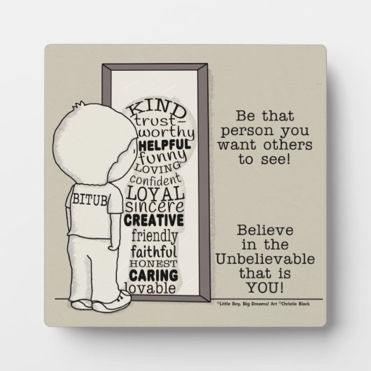 その人である フォトプラーク (正面)