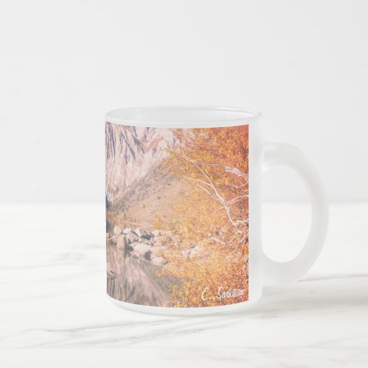 その人である フロストグラスマグカップ (右)