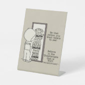 その人である 台座サイン (正面)