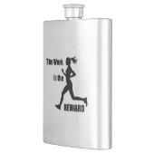 その仕事は女性の報酬のランナーだ フラスク (左)