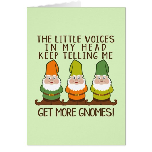 その他のおもしろい格言を取得するグリーティングカード (正面)