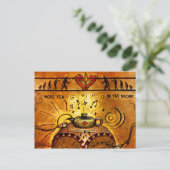 「その他のお茶」はがき(詳細) ポストカード (スタンド正面)