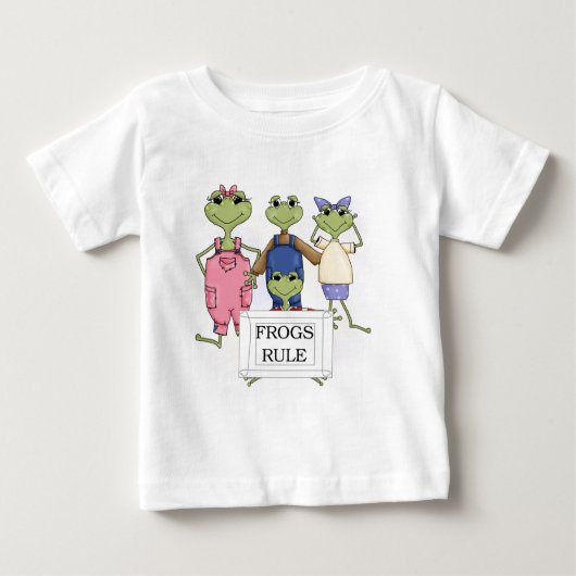 その他のカエルTシャツとギフト ベビーTシャツ (正面)