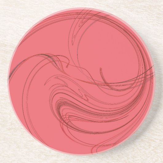 その他のシリーズ – 4- – ピンクコースター1 / コースター (正面)