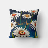 その他のデイジー:フローラおもしろいと喜び クッション (裏面)