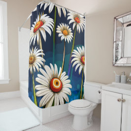 その他のデイジー:フローラおもしろいと喜び シャワーカーテン