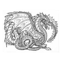 その他のドラゴンカラーリングポスター1