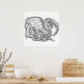 その他のドラゴンカラーリング(ページ#1)メディア ポスター (キッチン)