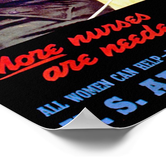 その他のナースが必要 ポスター (角)