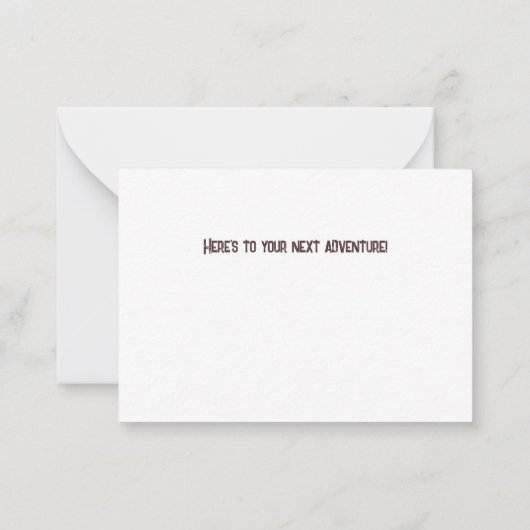 その他のノートカードの探索 ノートカード (裏面)