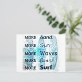 その他のビーチライフ ポストカード (スタンド正面)