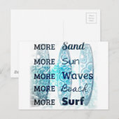 その他のビーチライフ ポストカード (正面/裏面)