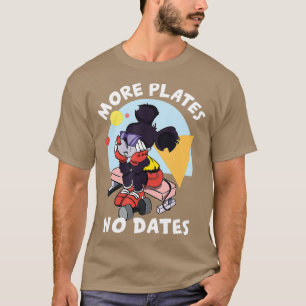 その他のプレート日付なし重量挙げボディビルG Tシャツ