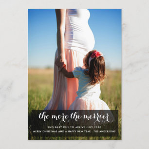 その他のメリーベビーの祝日 写真 招待状