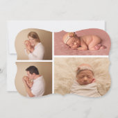 その他のメリーホリデーカード、誕生のお知らせ 案内状 (裏面)