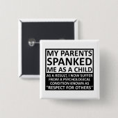 [その他のユーザーを尊重おもしろい]ボタン 缶バッジ (正面&裏面)