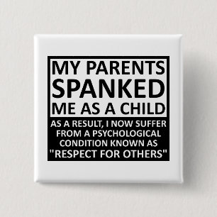 [その他のユーザーを尊重おもしろい]ボタン 缶バッジ