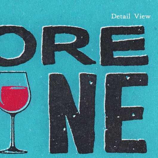 その他のワイントレンディー引用文レトロウォールアートポスター ポスター