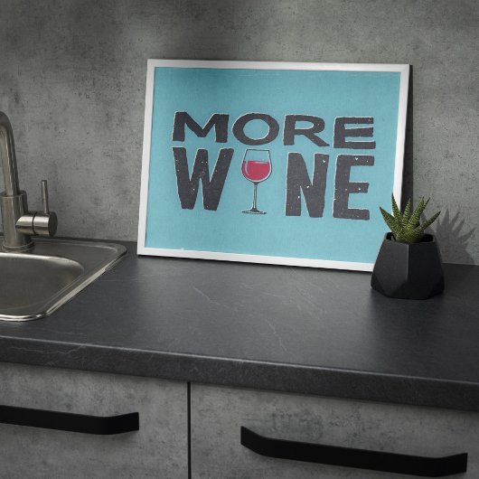 その他のワイントレンディー引用文レトロウォールアートポスター ポスター