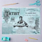 その他のヴィンテージメンフエマシリーズデザイン15 薄葉紙 (クラフト)