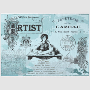 その他のヴィンテージメンフエマシリーズデザイン15 薄葉紙