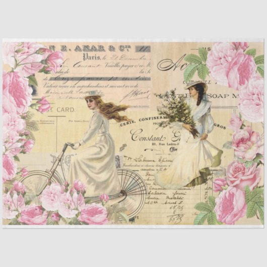 その他のヴィンテージメンフエマシリーズデザイン2 薄葉紙 (正面)