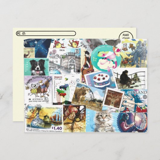 その他の切手はがき ポストカード (正面/裏面)