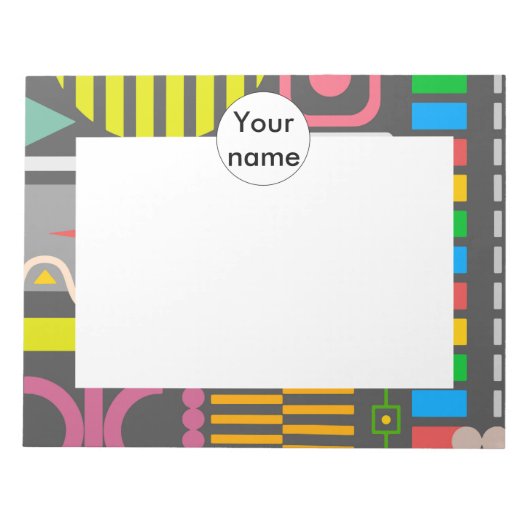 その他の図形 ノートパッド (正面)