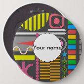 その他の図形 缶バッジ (正面&裏面)