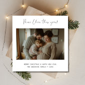 その他の応援クリスマスフォト妊娠のお知らせ シーズンカード