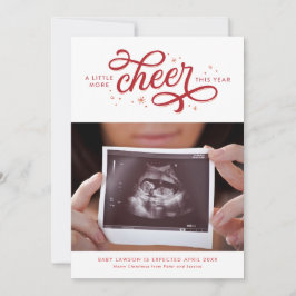 その他の応援クリスマス妊娠告知 シーズンカード