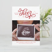 その他の応援クリスマス妊娠告知 シーズンカード (スタンド正面)