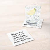 その他の時間紙コースター スクエアペーパーコースター (インサイチュ)