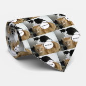 その他の猫は?/オレンジ色の虎猫 ネクタイ (ロール)