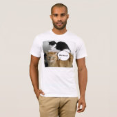 その他の猫は？/オレンジ色の虎猫 Tシャツ (正面フル)