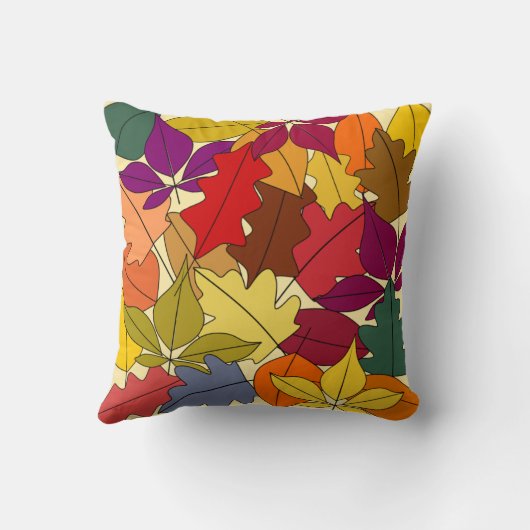 その他の紅葉 クッション (裏面)