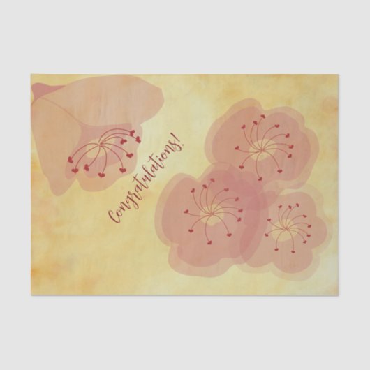 その他の花Tissue紙 薄葉紙 (正面)