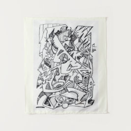 その他の飛行機はこちらインクスケッチ、 タペストリー