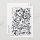 その他の飛行機はこちら、インクスケッチはがき ポストカード (正面/裏面)