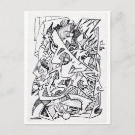 その他の飛行機はこちら、インクスケッチはがき ポストカード