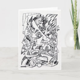 その他の飛行機はこちら、インクスケッチカード カード