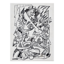 その他の飛行機はこちら，インクスケッチ光沢ポスター ポスター