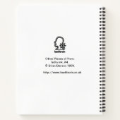 その他の飛行機はこちら，インクスケッチ ノートブック (裏面)