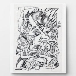 その他の飛行機はこちら，インクスケッチ フォトプラーク