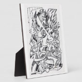 その他の飛行機はこちら，インクスケッチ フォトプラーク (側面)