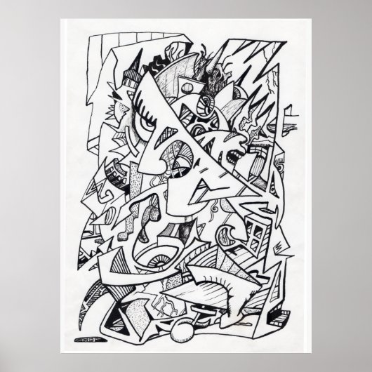 その他の飛行機はこちら,インクスケッチ ポスター (正面)