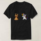 その他のHRプロフェッショナル私はおもしろいUnicorn Clをダビング Tシャツ (デザイン正面)
